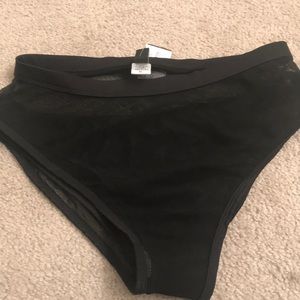 High waisted bikini bottom